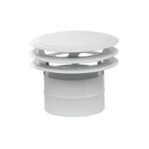 Mirtak - Déflecteur De Ventilation Émaillé Ø100mm 3 Disques