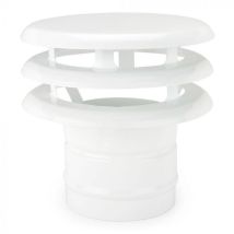 Déflecteur standard émaillé – Ø110 mm – Tôle d'acier émaillée – Plomberie chauffage