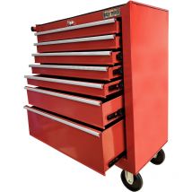 Defpro - Servante D'atelier Acier 7 Tiroirs Fermeture à Clé