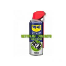 Dégrippant WD40 Specialist. 400 ml. Nettoyant, lubrifiant. Protège humidité corrosion