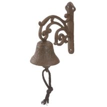 Campana Nostalgica, Ca. 18,5 X 7,5 X 15 Cm, Ghisa, Color Ruggine, Marrone - Dehner