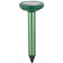 Dehner Repellente Per Talpe Solar, Ø 10,5 Cm, Altezza 28 Cm, Alluminio/plastica, Verde