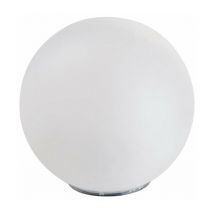 Dehner Sfera a energia Solare, Oslash 40 cm, Effetto Vetro, Bianco