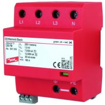 Dehn - shield Scaricatore Combinato per reti tt e tn-s, impiego in sistema di alimentazione principale (circuito 3+1) 941316