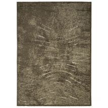 Thedecofactory - dehors-dedans ondes - Tapis pour intérieur-extérieur brun 160x230