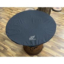 Abdeckung für Plancha Platte ø 90 cm diffusionsoffen mit Logo - Deinwerk