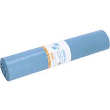 Deiss - Müllsack typ 60 70 x 110 cm (b x h) 34μm 120l LDPE-Folie blau 25 St./Pack.