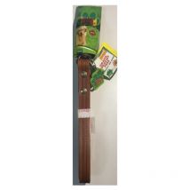 Correa de Cuero Marrón 100cm - Código qr de identidad Friskies Purina