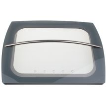 Dejelin - Serie D - Deckel Aus Gehärtetem Glas Mit Griff Aus Edelstahl - D82412 - 5412144824124