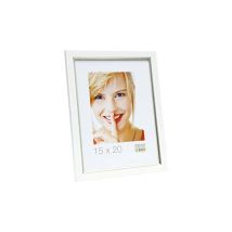 Deknudt S46AF1 Argento, Bianco Piantana retroilluminata - Telaio (MDF, plastica, argento, bianco, piantana retroilluminata, 13 x 18 cm, rettangolare,