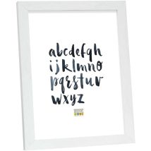 Deknudt Frames S44cf1-13.0x18.0 - Portafoto Basic In Legno E Mdf, 21 X 16 X 1,33 Cm, Colore: Bianco