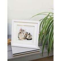 Deknudt - S65KK1 blanc 13x13 bois, double passepartout (S65KK1P113,0X13,0)