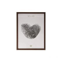 Deknudt - Frames S44CH4 - Portafoto Basic in legno e mdf, 30 x 40 cm cm, colore: Marrone scuro, legno, legno
