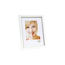 Deknudt - S46AF1 Plata, Blanco Expositor de pie retroiluminado - Marco (mdf, De plástico, Plata, Blanco, Expositor de pie retroiluminado, 20 x 30 cm,