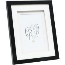 S65kk2 schwarz 15x20 holz doppeltes passepartout - Deknudt