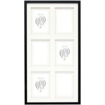 Deknudt - S65KK2 noir 6x10x15 bois, galerie, double passepar. (S65KK2P610,0X15,0)