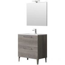 Mennza - deko Conjunto mueble de baño Muratti 80 cm