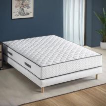 Deko Dream Ensemble Matratze + Lattenrost 140x200 Cm Weiß