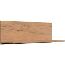 Deko-Regal Fiore M 60cm Eiche – Hochwertige Materialien – Wandmontage – 60/20/19,5 cm – Elegante Farben – Qualitätsprodukt direkt ab Werk