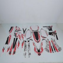 Deko-set Aufkleber Spirit Rot 26 Teilig Kutvek Für Motorrad