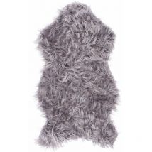 Dekofellteppich, 50 x 90 cm, grau - Home Styling Collection