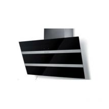 Dekorative geneigte haube 80cm 68db 730m3 / h schwarz / edelstahl Faber 5513357