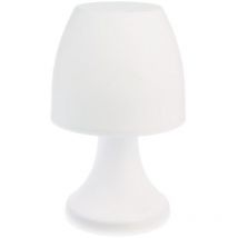 Jardideco Dokk Tischlampe – Wetterfest, Kabellos, 19 cm hoch, Modernes Design, Ideal für Innen- und Außenbereich