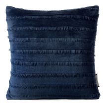 Eurofirany - Dekorativer Kissenbezug 40x40 Emi marineblau