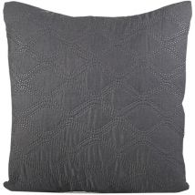 Viki - Dekorativer Kissenbezug 40x40 rosa Stahl