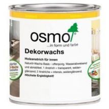 Dekorwachs Transparent Seidengrau 0,375 l - 10100342 - Osmo