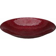 Dekoschale aus Glas, ø 30 cm