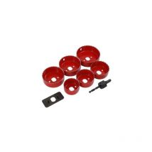 Dekton - Hole Saw 9pc Down Lights Hole Cutter Set 51mm 60mm 65mm 72mm 75mm 88mm