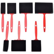 Dekton - DT95840 10PC Multi Surface Foam Brush Set Range of 1 to 4