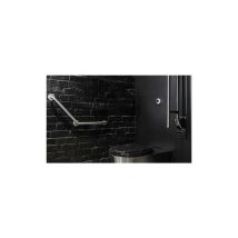 Haltegriff 135° Eco Ø25 220x220 Delabie Edelstahl glänzend poliert - 550