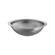 Vasque à Encastrer Ronde - 45 cm - Inox Poli Satiné - HEMI