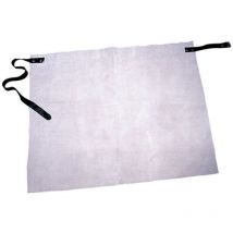 Feldtmann - Delantal de cuero para la cadera Claus l. aprox. 70xW. Aprox. 60cm piel serraje gris claro