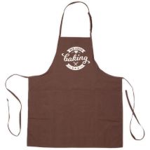 Stadter - Delantal de repostería Städter 68x80cm marrón