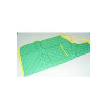 VDC - Delantal de tela acolchada verde