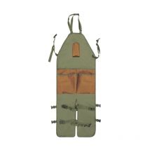 Cyslmuk - Delantal para Herramientas Polainas de Jardinería Delantal, Ajustable, Multibolsillos, Protección de Piernas, para Hogar, Cocina y Jardín