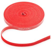 Fascia fermacavi con velcro – 10 m – 10 mm – Deleycon
