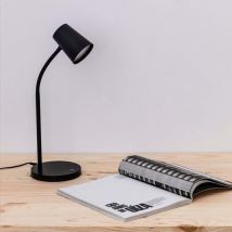 Delo Lámpara de sobremesa negra