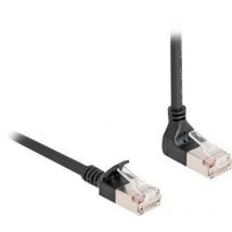 DeLOCK 80289 câble de réseau Noir 3 m Cat6a S/FTP (S-STP)