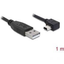 Cavo usb usb 2.0 Spina usb-a, Spina USB-Mini-B 1.00 m Nero 82681 - Delock