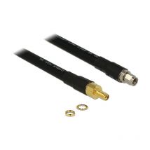 1m rp-sma/rp-sma - 1 m - rp-sma - rp-sma - CFD400 - LLC400 - Male connector / Female connector - Noir (13013) - Delock