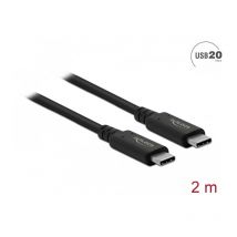 Câble USB4 20 Gbps 2 m (86980) - Delock