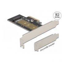 Delock - Carte pci Express x4 vers 1 clé Interne NVMe M.2 m 80 mm (90047)