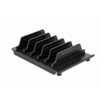 Delock - Gerätestaender für 6 Tablets oder Smartphones schwarz (18366)