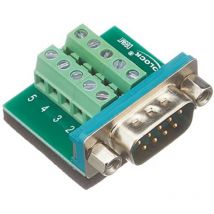 Adattatore DB9 pin Maschio Terminal Block 10 pin - Delock