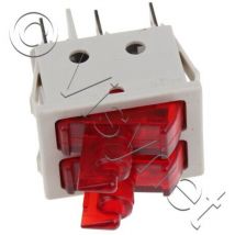 Delonghi - interrupteur double 16a-250v(spia)grigio - 5185001200