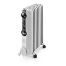 TRRS0920, Oil Filled Radiator, 2000 Watt, White - Delonghi